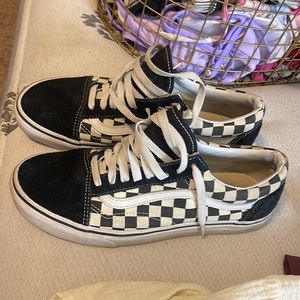 Checkered Vans